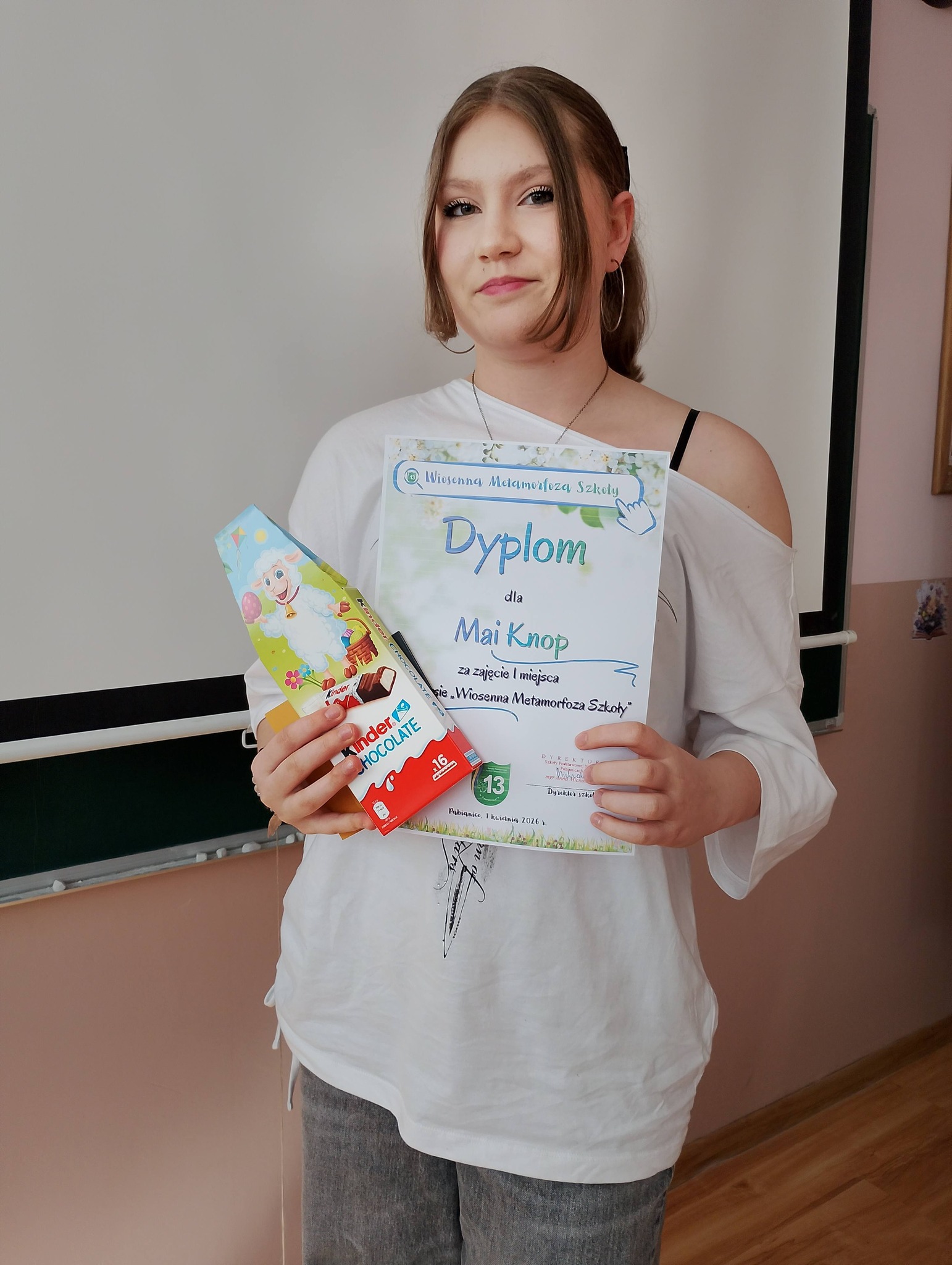 Laureatka konkursu Maja