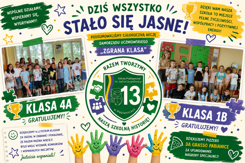 Akacja samorządu szkolnego "Zgrana klasa"