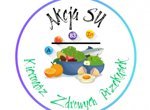 Logo Akcji SU "Kiermasz zdrowych przekąsek"