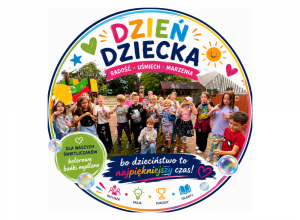 Logo wydarzenia: Kolorowy Dzień Dziecka w naszej szkole.