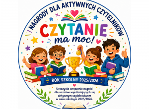 Logo aktywnych czytelników.