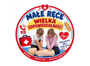 Logo wydarzenia "Nauka pierwszej pomocy w klasie 3a"