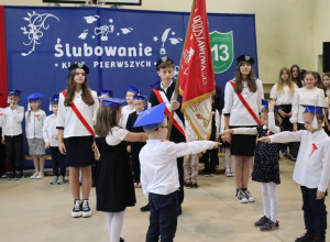 Ślubowanie klas pierwszych.