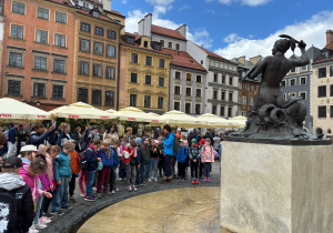 Wycieczka klasy 1a i 1b do Warszawy.